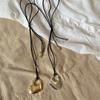 Em estoque Niche Design Sense Irregular Love Pingente Colar Feminino Luz Luxo High-end Sense Lã Corrente Clavícula Colar