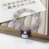 Cordón de Mano de Acrílico con Cuentas de Dibujos Animados Niños Dibujos Animados Sanrio Pulsera Linda de Niña Bebé con Cuentas de Gelatina