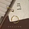 Design de Moda Único Brincos de Argola Minimalistas com um Senso de Personalidade, Brincos Exagerados de Luxo Leve de Alto Nível Brincos de Temperamento Versátil para Mulheres