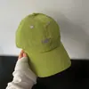 Gorra de Béisbol de Secado Rápido, Delgada, de Cuadros Verdes, con Visera Amplia, para Mujeres y Hombres, Adecuada para Actividades al Aire Libre en Primavera y Verano, con Visera Ancha para Protección Solar