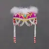 Novo Estilo de Adereço de Cabeça para Performance de Dança Mongol para Mulheres, Acessórios de Performance de Minorias Étnicas, Chapéu de Contas para Dança da Mongólia Interior e Xizang
