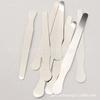 Bajalenguas de acero inoxidable para mezclar tabletas, bajalenguas, cuchillo de abulón 14cm16cm18cm para examen oral