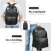 Transfronterizo 2024 Nuevo Mochila con Patrón de Cocodrilo para Hombre Piel Genuina Moda Coreana Bolsa para Computadora Mochila de Viaje Capa Superior Piel de Vaca