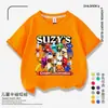 Nueva Camiseta Transpirable de Manga Corta Pizzy's Parlor para Niños, Ideal para Exteriores, Moderna para Niños Mayores