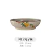 Louça de Mesa Cerâmica Retrô Estilo Japonês Tigela para Sopa, Tigela Grande para Peixe em Conserva, Tigela Doméstica para Peixe Cozido, Tigela Grande para Maoxuewang, Prato