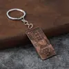 Pingente de chaveiro de libra esterlina, estilo hip-hop europeu e americano, acessório de chave de metal, pequeno presente personalizado de libra esterlina "fique rico"