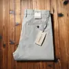 Estación europea pantalones de alta gama para hombre 2024 nuevo primavera y otoño finos rectos holgados pantalones casuales de negocios para hombre