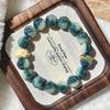 Popular Pulsera Bodhi con Mantra de Seis Sílabas de Nezha, Vuelta Sencilla para Envolver el Dedo, Cuentas de Oración Budistas Suaves, Pulsera de Danza del León para Hombre, Venta al por Mayor