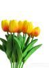 Flor Artificial PU mini Tulipán artificial flor artificial flor artificial ramo decorativo ramo de boda suministro directo de fábrica