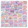50 pegatinas originales inspiradoras clásicas chinas, superventas transfronterizas holográficas de láser, graffiti, decorativas, impermeables para teléfonos móviles y botellas de agua