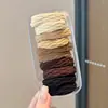 Lazo para coleta alta simple para mujer, nuevo modelo 2026, banda para el cabello de alta gama que no estrangula el cabello, sin costuras, alta elasticidad, anillo para el cabello duradero