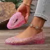 2026 Verano Nuevo Estilo Elegantes Cómodos Versátiles Zapatos Planos de Mujer para Exportación Moda Transfronteriza Zapatos Planos de Boca Baja para Mujer Amazon