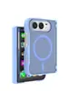 Aplicável para Capa de Celular Dobrável Magnética para iPhone 18 Duo com Acabamento Fosco e Sensação de Pele Cobertura Total Protetora Dobradiça Apple 18 Duo