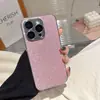 Funda para Teléfono Móvil de Diamante Flash Electrochapado Adecuada para Apple 16Promax Moderna 15/14 Agujero Fino 11 Estilo Femenino 12/13
