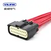 Arnés de cableado del conector de coche Moshi enchufe 33482-1201 conector impermeable 33471-0301