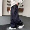 Calça de Moletom Infantil Masculina com Corte Curvo Primavera e Outono 2026 Crianças de Tamanho Médio e Grande Calça de Moletom Calça de Moletom Crianças de Tamanho Médio e Grande Calça Longa Reta Casual