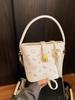 Bolso de Cubo Casual Sencillo Moda Otoño e Invierno 2025 Bolso de Hombro tipo Bandolera Bolso de Mano Cruzado Elegante de Nicho
