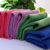 Brocado de poliéster 260g/m2 34*75 fibra toalha absorvente limpeza de carro beleza toalha para secar cabelo atacado