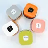 Joyero portátil para anillos, joyas, collares, pintalabios, caja de almacenamiento de plástico PP multifunción para llevar en el equipaje de mano.