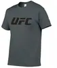 Camiseta Nueva de Manga Corta para Hombre Moda Casual UFC Fuente Dunhuang wishebay Ropa para Hombre Top Cuello Redondo