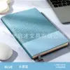 Cuaderno de Negocios de Alta Gama A5 Cuaderno de Registro de Reuniones de Oficina Piel Suave Empalmada Bloc de Notas Plegado Personalización