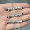 Nuezas Cuentas Espaciadoras Universales para Ejes de Cobre con Estrella y Luna Coco Accesorios para Juguetes DIY DIY