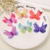 Asas de borboleta de tule tridimensional de camada dupla, acessórios de borboleta elegantes em estilo floresta, acessórios decorativos DIY, acessórios bonitos e elegantes.