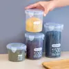 Potes Herméticos de Cozinha, Potes de Plástico para Alimentos, Potes de Armazenamento, Potes para Armazenamento de Grãos, Lanches de Cozinha, Armazenamento na Geladeira