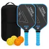 Remos de Pickleball de Fibra de Carbono T700 Transfronterizos Set Completo Raqueta de Pickleball Personalizada