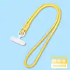 Cordón para teléfono móvil, correa para la muñeca, bandolera corta, para colgar en la espalda, con doble hebilla y anilla, resistente a caídas.