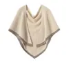 Bufanda de Cachemira Suave y Cera Otoño e Invierno Bufanda Triangular Chal para Madre e Hija Chal Exterior Capa de Hombro de Lana Bufanda Engrosada