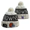 Exportación al por mayor Sombreros de lana NFL Sombreros de punto Otoño e Invierno Cálidos Modernos de Moda Sombreros de lana para Hombres y Mujeres Parejas