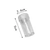 Novas garrafas pequenas de armazenamento, caixas de armazenamento de plástico transparente, para guardar miçangas, materiais de pintura de diamante e acessórios para artesanato DIY - atacado