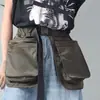 Bolsa de Lona Amazon Transfronteriza Delantal Bolsa de Cintura Corta de Media Longitud Cintura Todo Combina Ropa de Trabajo de Jardinería Bolsa de Herramientas Delantal