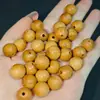 6-18mm Madera de Melocotón Clara Cuentas Redondas Cuentas Sueltas Cuentas de Buda Cuerda de Mano DIY Pulsera Pulsera Accesorios de Joyería Material