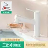 Grifo para Lavabo de Cobre Puro para Lavabo de Baño, Lavabo Doméstico, Doble Uso Frío y Caliente, Tipo Extraíble Retráctil