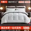 Ropa de cama de hotel, ropa de cama de bed & breakfast, edredón catiónico ultrarrápido, colcha catiónica de algodón puro para todas las estaciones y aire acondicionado