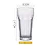 Taza de Vidrio Youwei Taza Octagonal Resistente al Calor Taza de Té Hotel 0.1kg Taza de Licores Bar Ktv Taza de Cerveza Taza Comercial