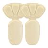 Pegatinas de tacón dos en uno para zapatos de tacón alto, gruesas, antidesgaste, anticaídas, almohadilla ajustable de tamaño medio, dispensadoras de pegatinas antideslizantes para el talón.