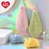Ositos Cariñosos Serie Oso del Amor IP Chenilla Toalla de Mano Simple Absorbente Toalla de Secado Rápido Colgante de Doble Propósito
