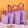 Bolsas Não Tecidas em Estoque Atacado Bolsas Ecológicas Logotipo Personalizado Espessadas Loja de Roupas Publicitárias Sacolas de Presente Não Tecidas