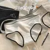 Ropa interior de algodón para mujer, antibacteriana, sin cintura, para estudiantes japonesas, de algodón, con entrepierna, sin costuras y transpirable. (versión no ligera)