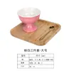 Famoso Hot Pot de Celebridades Tazón de Agua de Azúcar Tazón Creativo de Tangyuan de Hielo Melamina Imitación Porcelana Tazón Alto para Postre Ramas de Álamo Tazón de Polvo de Hielo Mannan