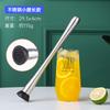 Palo para triturar hielo, palo para picar hielo, martillo para hielo, taza para apisonar jugo, palo para triturar jugo de fruta, martillo para batir a mano, herramienta para té y limón
