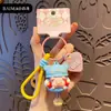 Llavero de Muñeca Colgante Postre Cerdo Lulu de Dibujos Animados Original Llavero Lindo para Pareja Bolso Accesorio Pequeño