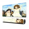 Alfombrilla de Ratón Chica Tono Claro Tamaño Extra Grande Anime Alfombrilla para Computadora Bloqueo de Borde para Portátil Alfombrilla para Teclado Parte Superior de Tela Alfombrilla Grande para Mesa Oficina