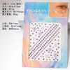 Novos Adesivos de Sobrancelha Transfronteiriços Pulseira Três em Um Decoração para Olhos e Rosto Adesivos de Diamante Borboleta Flor Adesivos Criativos de Beleza para Crianças