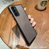 Para oppo Skin-sensitive Phantom RENO6 Phone Case Contraste Cor resistente a gotas realme7 Proteção dos olhos Furo fino Capa protetora fosca