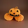 Popular Adorno de Calabaza Tejido a Crochet Hecho a Mano Transfronterizo Decoración de Modelo de Simulación para Fiesta de Halloween Calabaza