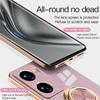 Para OPPO A77 versión japonesa funda para teléfono móvil con anillo funda 6d galvanizada magnética para coche A57S versión extranjera funda todo incluido